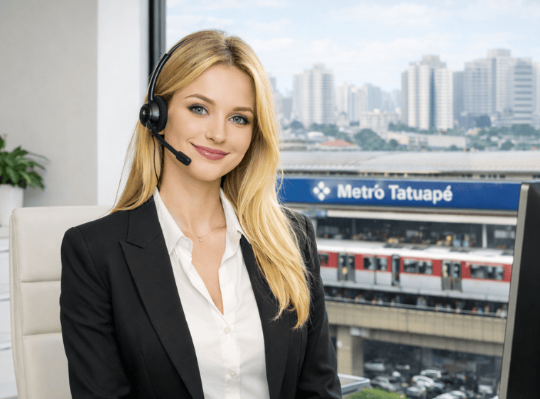 Ilustração de atendimento Grupo GMC